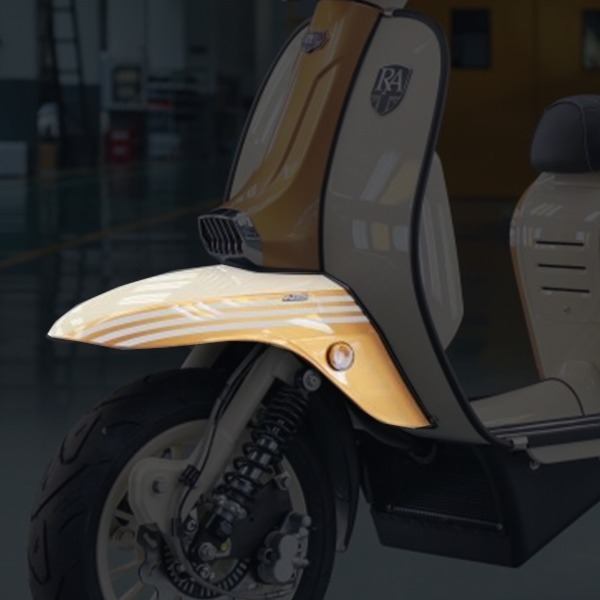 Royal Alloy Royal Alloy Front fender Bobby Copper/Ivory